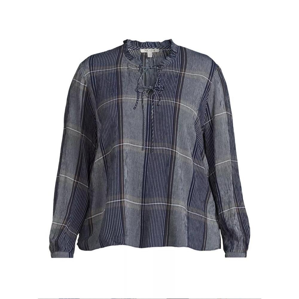 NIC+ZOE Line It Up Top NWT size small
